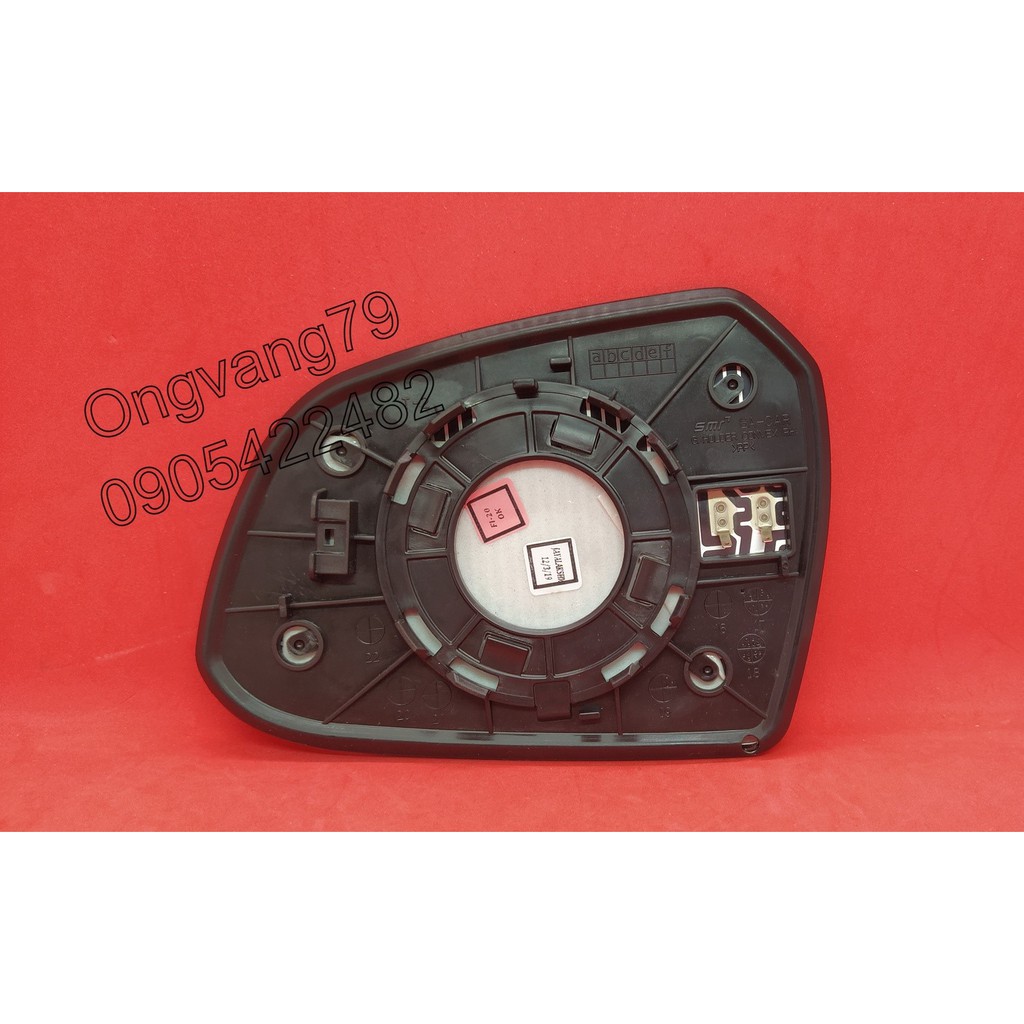 Mặt gương/kính chiếu hậu phía ngoài  xe Hyundai Grand I10- Ms: 87621B4060, 87611B4060