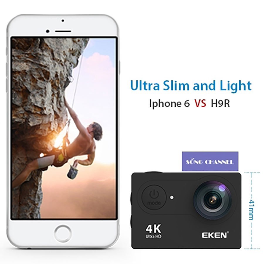 [SIÊU SALL ] [Mã ELMSHX hoàn 8% xu đơn 500K] Camera hành trình EKEN H9R version 8.1, 20 MP 4K 30 FPS . | BigBuy360 - bigbuy360.vn