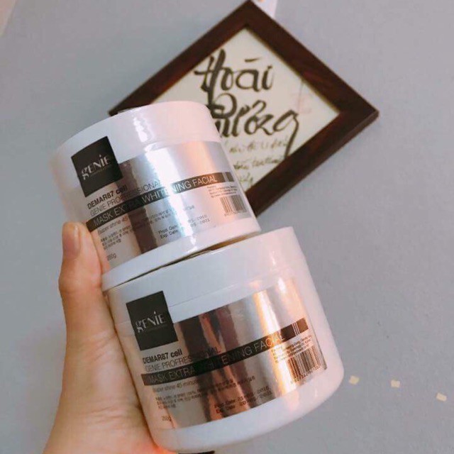 Mặt nạ ủ trắng nhau thai cừu Genie Derma87 Cell Hàn Quốc