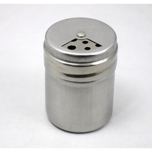 [KHO SỈ] Lọ đựng tăm ,tiêu,gia vị inox cao cấp ( hoàng gia có vỏ hộp)