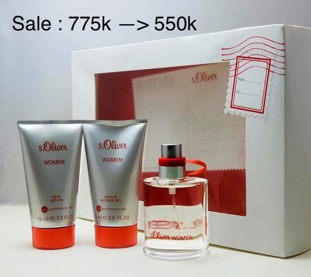 SALE ❣️❣️❣️ Set Nước Hoa S.Oliver | Thế Giới Skin Care
