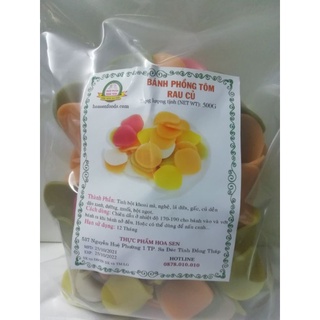 Bánh phồng tôm rau củ 500g