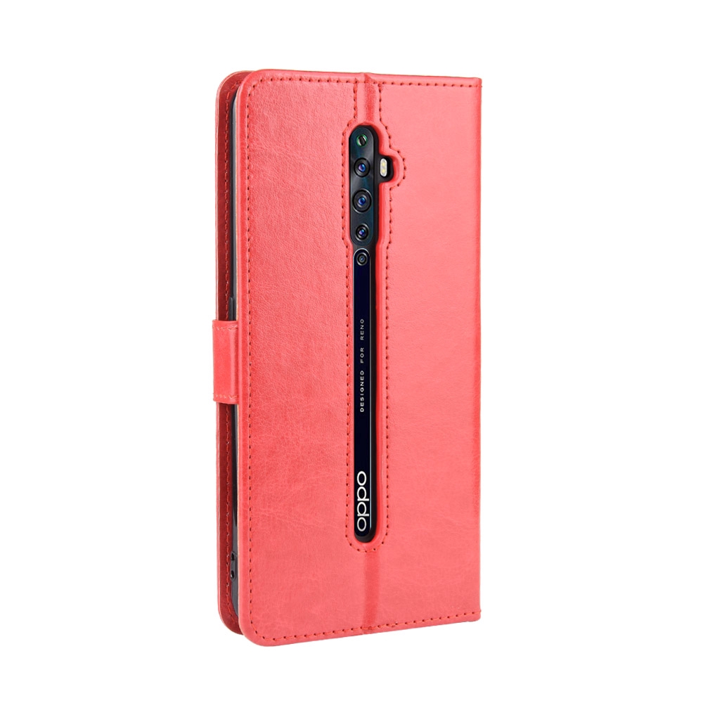 Bao da điện thoại trơn màu có khe giữ thẻ cho OPPO Reno 2Z/2F | BigBuy360 - bigbuy360.vn