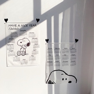 [SALE] Vải Treo Lịch 2020 - Peanuts - Snoopy