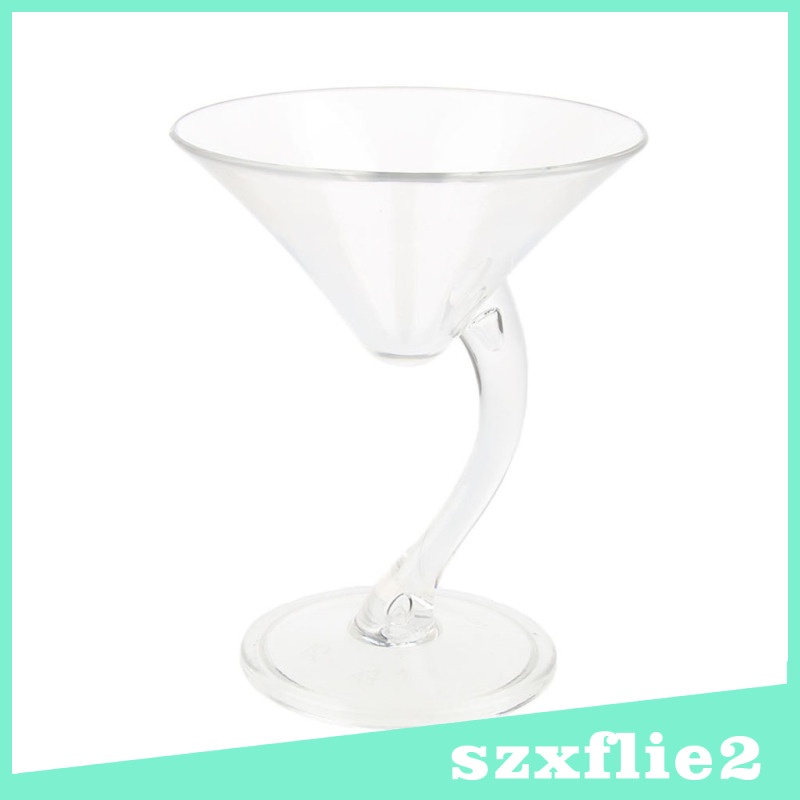 Hot sale！  Stylish Martini Glass Cocktail Goblet Wine Champagne Drink Cup 190ml Premium