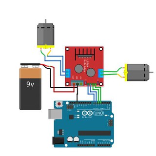 Module Điều Khiển Động Cơ L298N