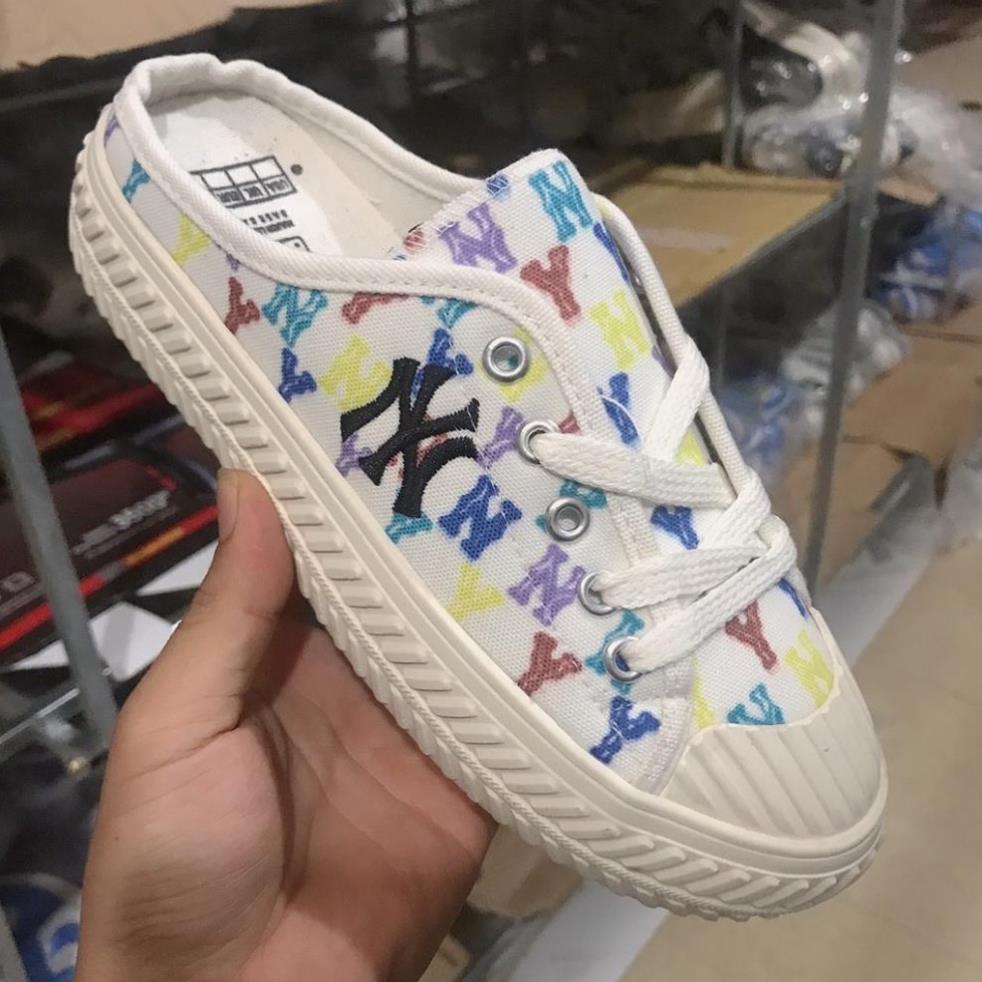 Giày Sục Ny Đạp Gót, Sục Ny Xanh [🎀FULL BOX] Sục 𝐌𝐋𝐁 Xanh Nhạt Họa Tiết Bản Đẹp 2021 - Nguyễn Tình sneaker | BigBuy360 - bigbuy360.vn