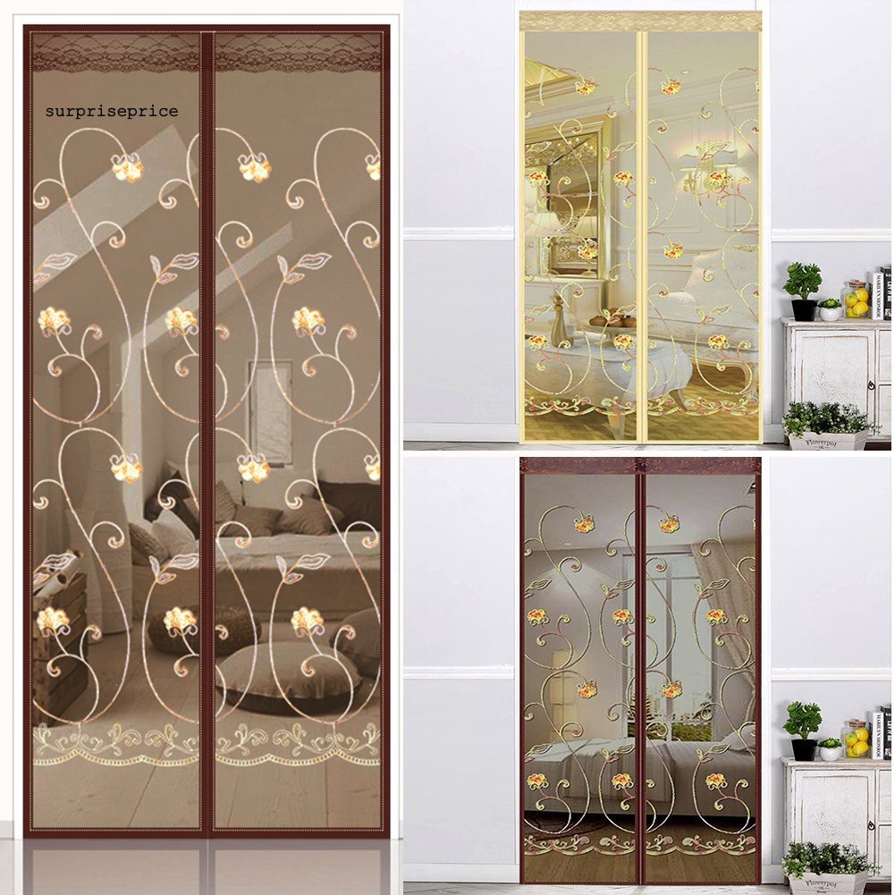 Rèm cửa sổ chống muỗi dạng lưới nam châm có đai dán nhanh tiện lợi