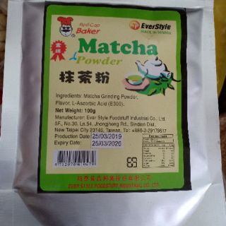 100g bột trà xanh, matcha trà xanh