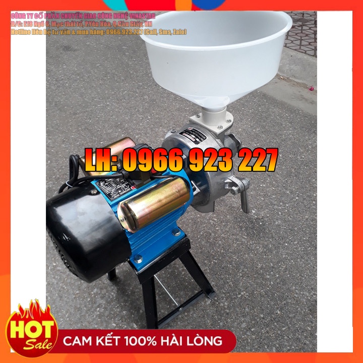 Máy xay nghiền bột gạo nước làm bánh cuốn, bánh trang, bún, phở