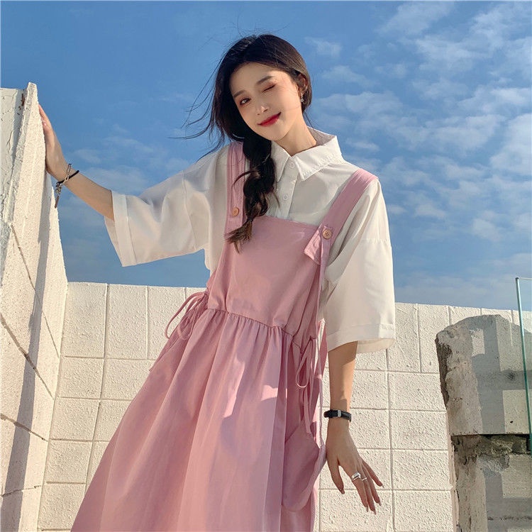 Bộ Trang Phục Hai Mảnh Gồm Áo Hai Dây Và Chân Váy Thời Trang Dành Cho Nữ 2022