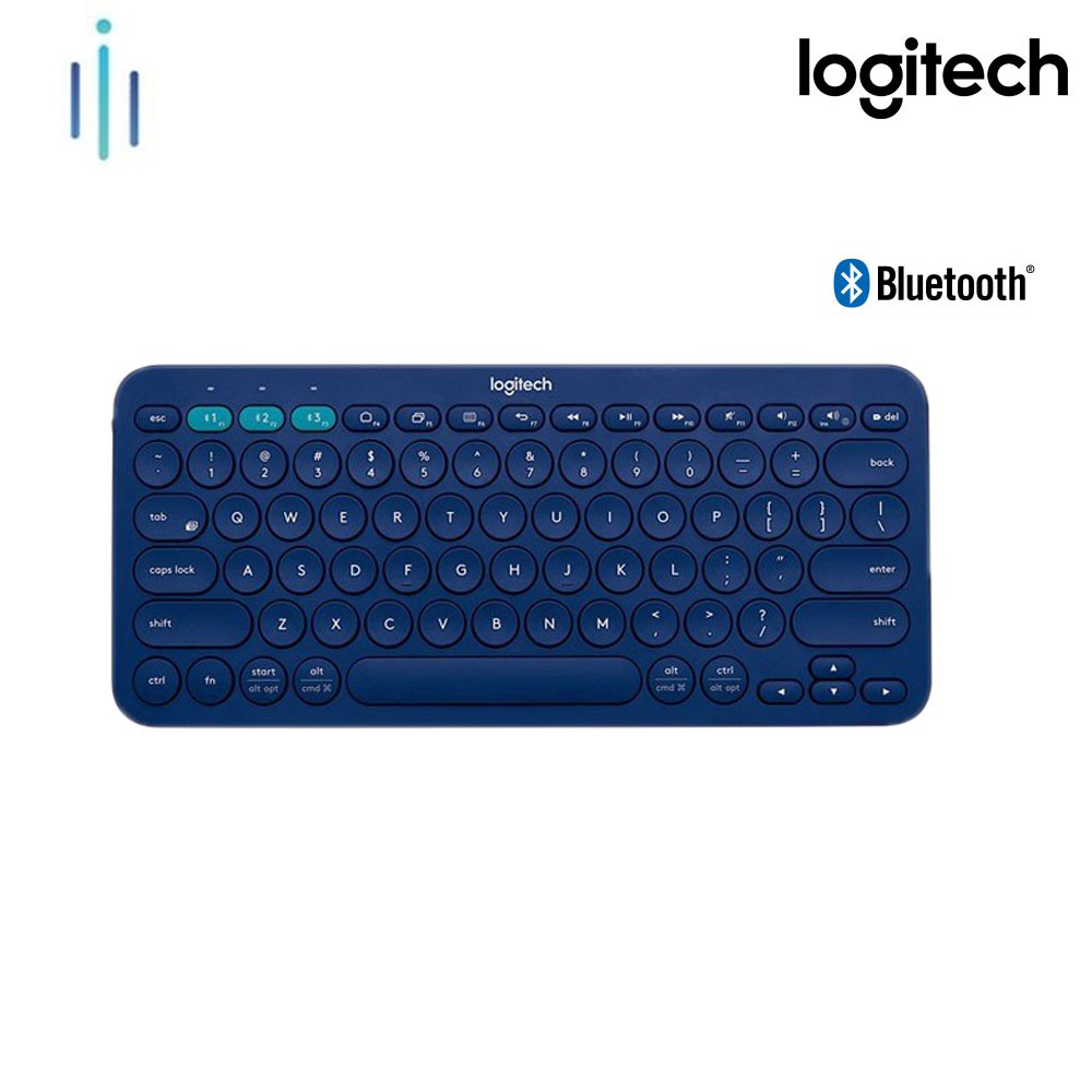 Bàn phím Bluetooth Logitech K380 - Màu xanh dương