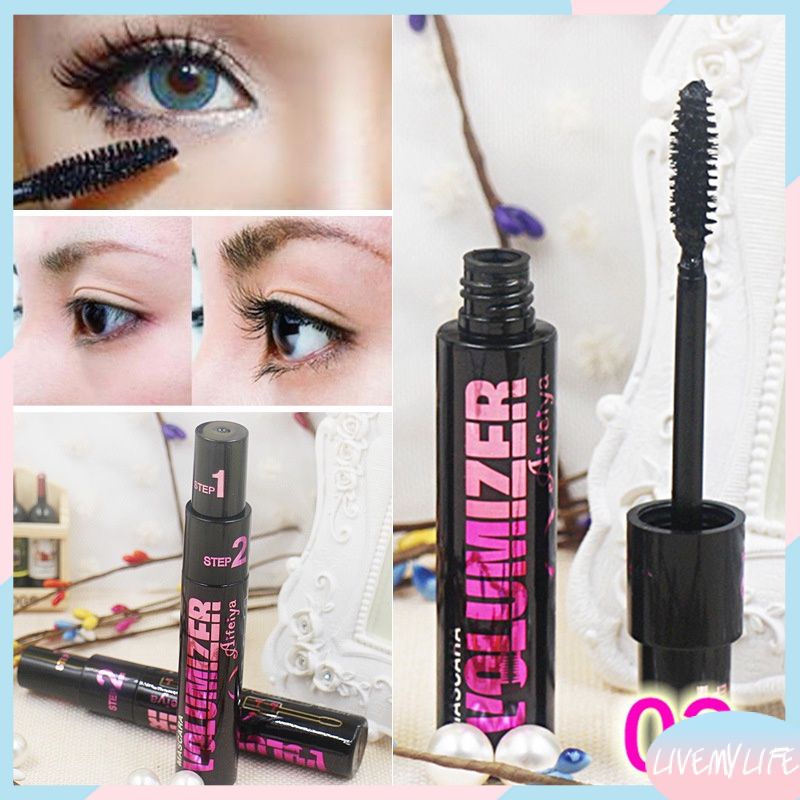 Mascara màu đen kháng nước chuốt mi cong vút và dày hơn 2022
