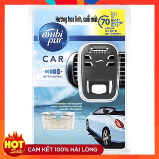 Bộ tinh dầu thơm ô tô Ambi Pur Pacific Air 7ml TD016 - Hương Hoa Linh , suốt mát độc đáo