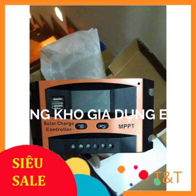 Điều khiển sạc năng lượng mặt trời MPPT 30A 12/24V tự nhận bình công nghệ MPPT hiệu suất cao tổn hao ít