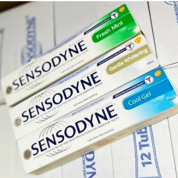 Kem Đánh Răng Sensodyne Hỗ Trợ Làm Giảm Ê Buốt Răng, Giúp Trắng Răng Hiệu Quả