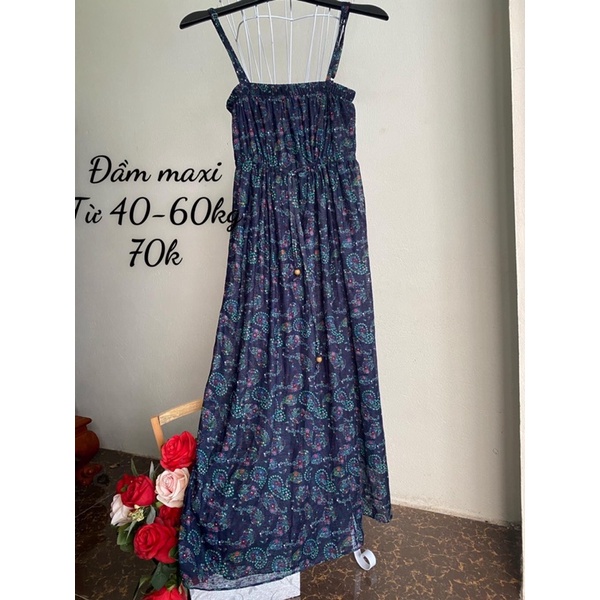 Đầm hai dây kiểu xinh