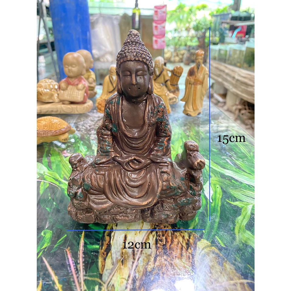 Tượng mini phụ kiện trang trí hòn non bộ, hồ cá, bể cá