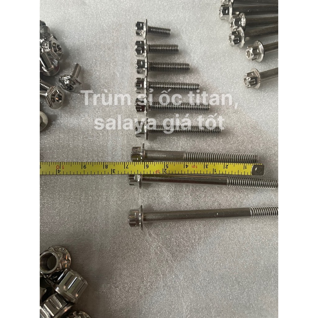 Ốc Inox Salaya 6li Đầu Trụ Full Các Size