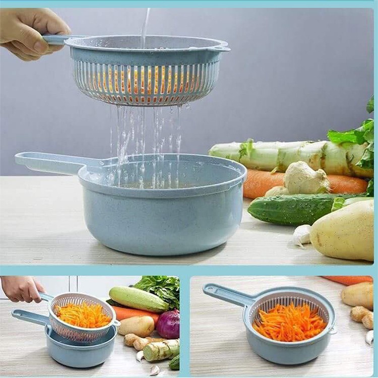 Loại xịn: Bào rau củ dụng cụ cắt gọt nhiều chức năng-cứng cáp