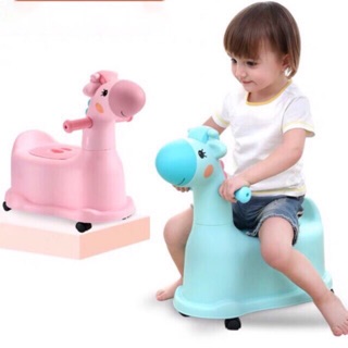 BÔ NGỰA CÓ BÁNH XE DI CHUYỂN