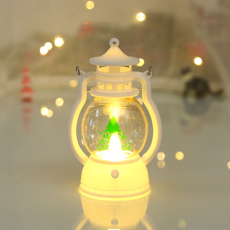 Đèn Ngủ Để Bàn Hình Ông Già Noel Phong Cách Retro