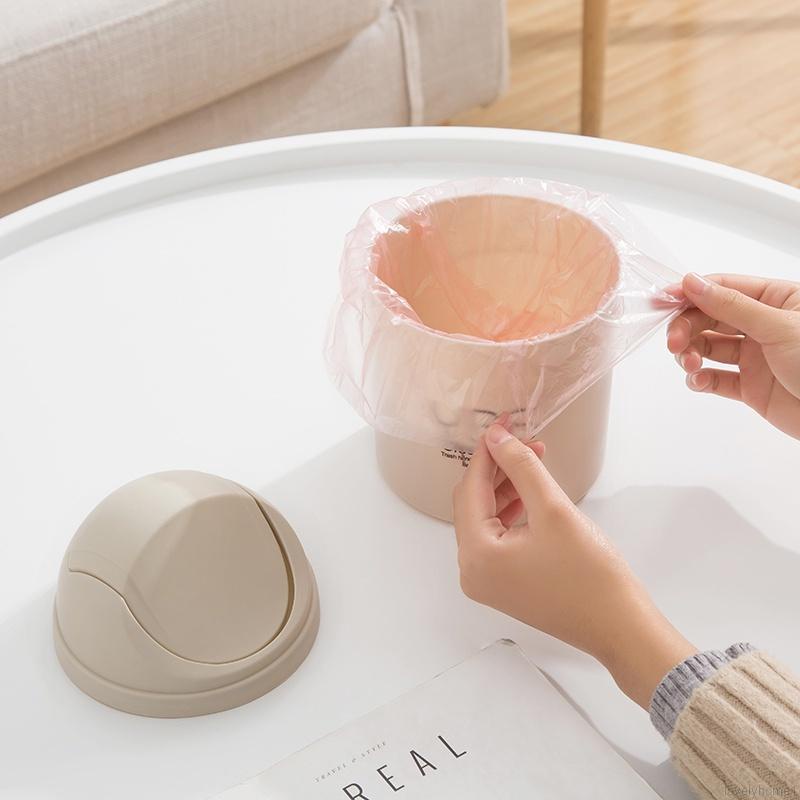 Thùng rác cỡ nhỏ để bàn có nắp đậy tiện dụng chất lượng cao