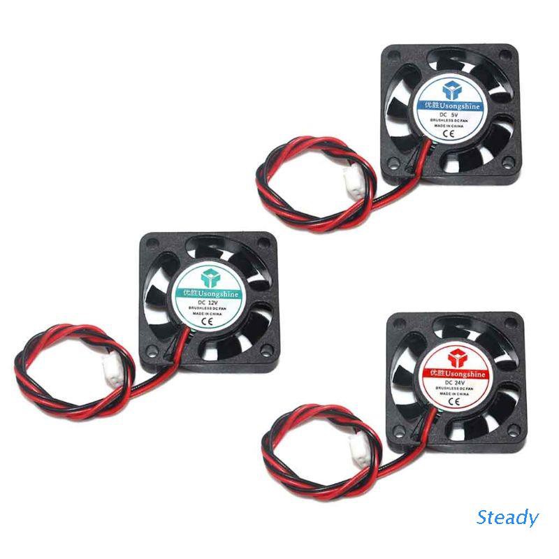 Quạt Tản Nhiệt Cpu Mini 4010 Dc 5v / 12v / 24v 40x40 X 10mm Cho Máy In 3d Ender 3 Cr-10