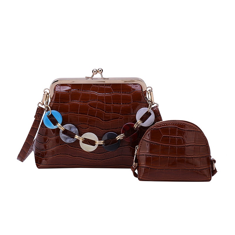 Túi Xách Đeo Vai Họa Tiết Vân Đá Thời Trang Dành Cho Nữ