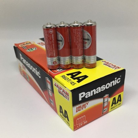 [60 viên ]  PIN AA PANASONIC 1.5V , PIN TIỂU ĐỎ