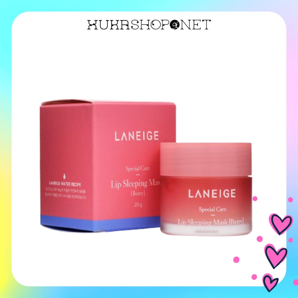 [Chính hãng] Mặt nạ dưỡng môi Laneige Lip Sleeping Mask dưỡng ẩm và phục hồi môi thâm mùi Berry