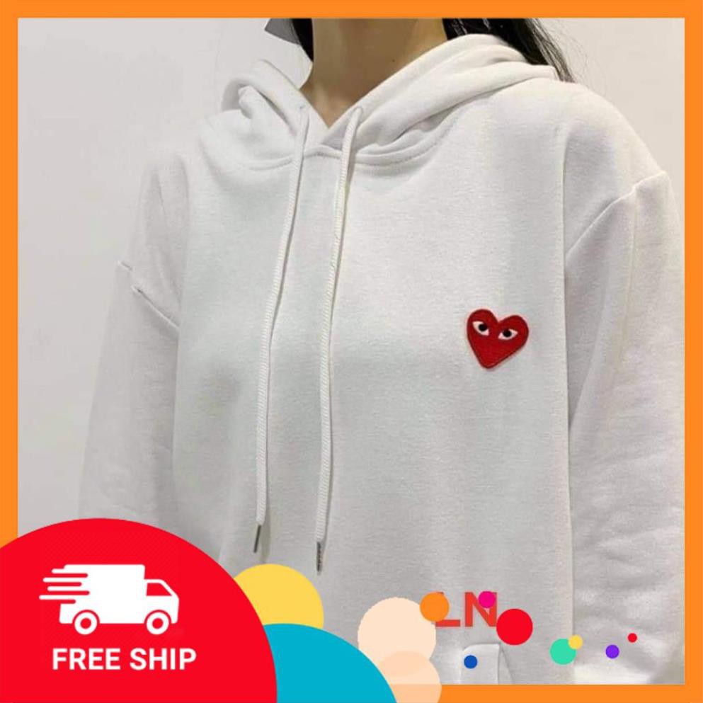 FREESHIP - XẢ KHO CẮT LỖ áo hoodie logo tim mắt