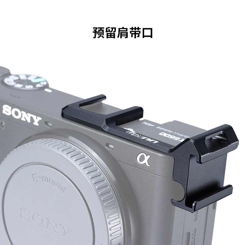 Uurig Giá Đỡ Hai Mặt R032 Cho Sony A6600 / A6500 / A6400 / A6300 / A6000 Vlog