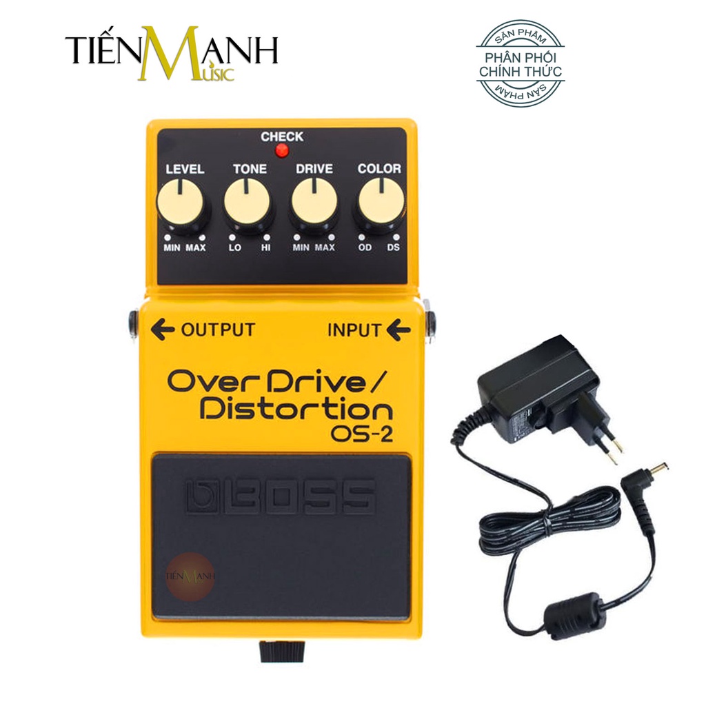 [Chính Hãng] Phơ Guitar Boss OS-2 OverDrive Distortion - Bàn Đạp Fuzz Pedals Effects OS2