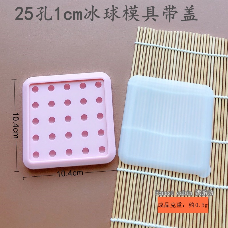 Khuôn Silicone Làm Bánh Nhiều Ô 9 / 16 / 25 / 36 Ngăn Tiện Lợi