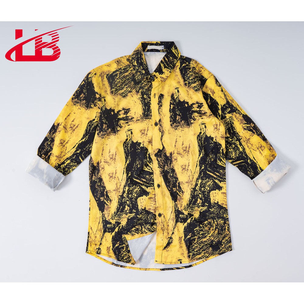 Áo sơ mi nam LB lụa dài tay, vải dày, mát , đường may sắc sảo, in 3D sắc nét, nhiều size M-L-XL. H13 | BigBuy360 - bigbuy360.vn