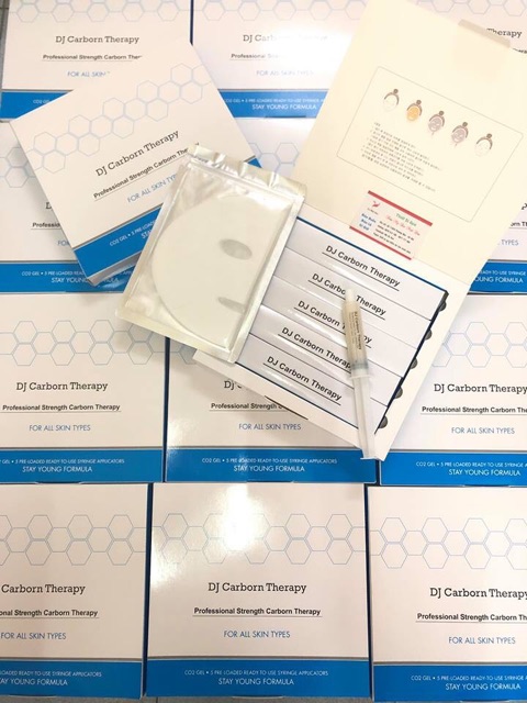 Mặt Nạ Thải Độc CO2 Carbob Therapy ( Hàng Chuẩn)