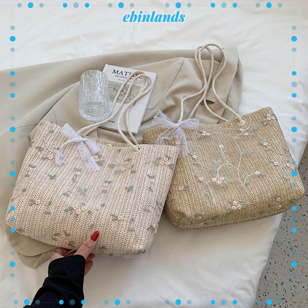 Túi Xách Đan Rơm Thời Trang Mùa Hè Cho Nữ