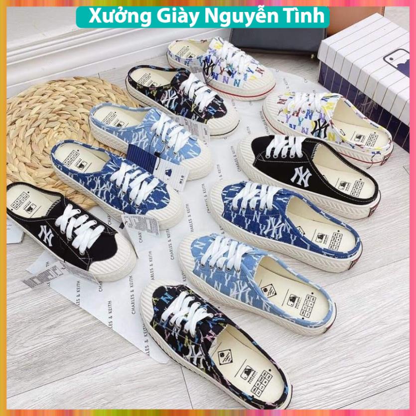 Sục 𝐌𝐋𝐁 NY họa tiết,Sục thể thao nữ các mẫu mới nhất 2021 Full Box Bill
