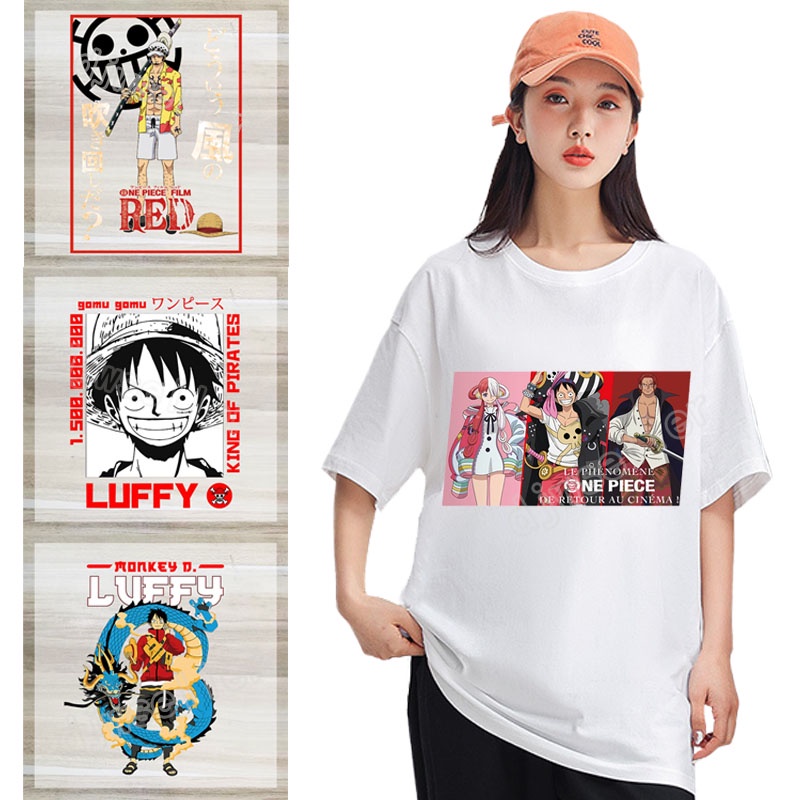 Miếng Dán Ủi Quần Áo DIY Hình One Piece Gear5