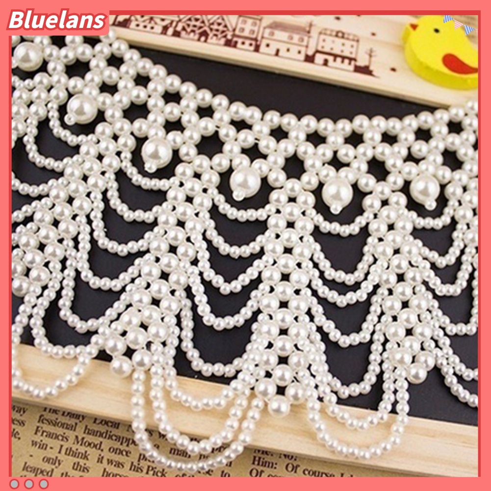 Vòng Cổ Đính Ngọc Trai Giả Thời Trang Cho Nữ