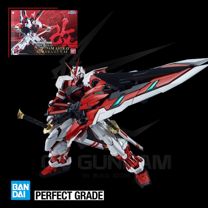 MÔ HÌNH GUNDAM BANDAI PG 1/60 ASTRAY RED FRAME KAI GUNDAM SEED ASTRAY