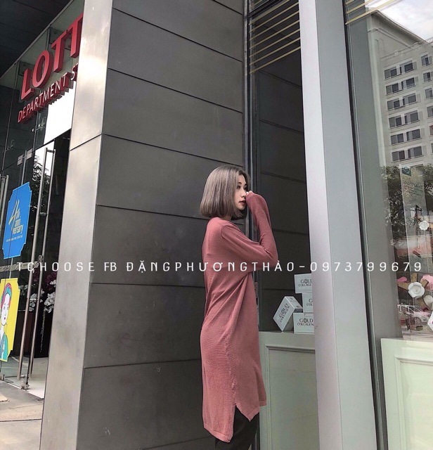 ÁO KHOAC LEN MỎNG DÁNG DÀI CHUẨN HÌNH | BigBuy360 - bigbuy360.vn