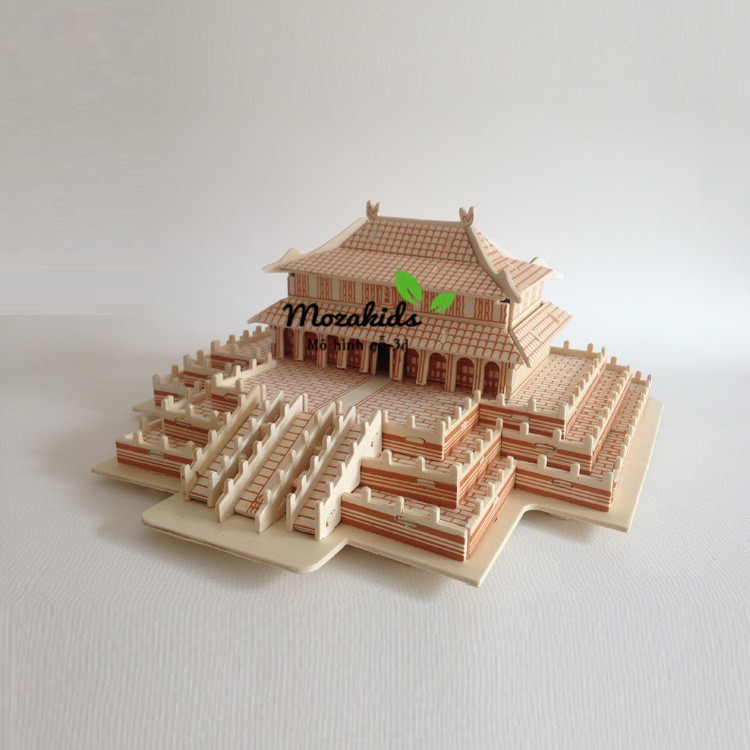 Đồ chơi lắp ráp gỗ 3D Mô hình Điện Thái Hòa