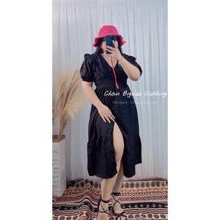 Đầm babydoll bèo nút bigsize 55-90kg
