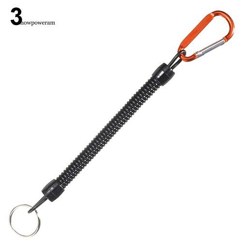 Set 2 dây lò xo có móc lò xo đa dụng cho hoạt động câu cá cắm trại ngoài trời