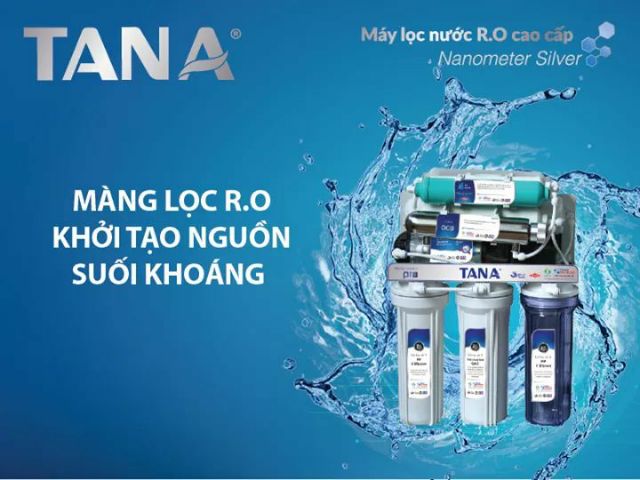 Máy lọc nước Tân á Nanometer silver 8 cấp lọc