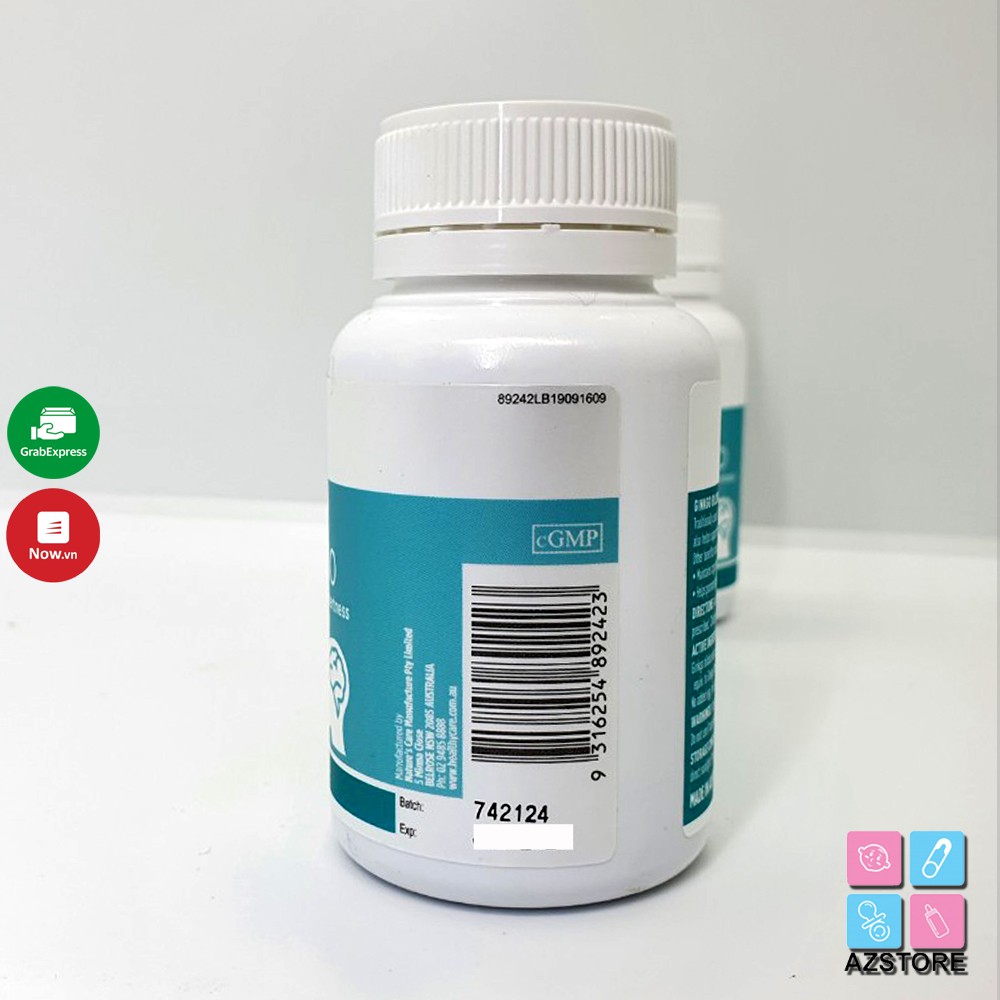 Bổ não Ginkgo biloba 2000mg Healthy Care 100v - Úc
