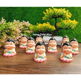 Tượng chibi Quan Âm mẫu đẹp 6cm