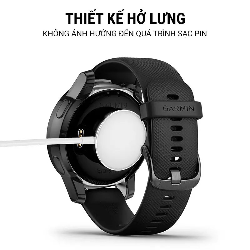 Case đồng hồ TPU tích hợp mặt bảo vệ cho Garmin Vivoactive 4